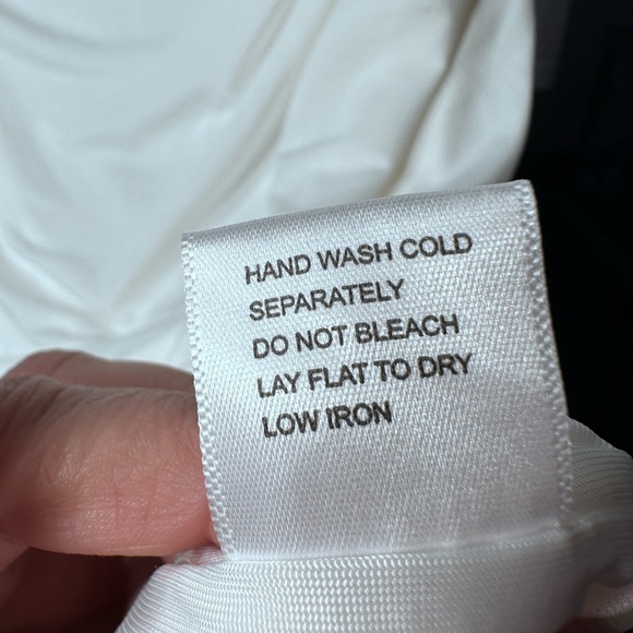 Nasty gal white scrunched v neck little dress size xs - Picture 5 of 12